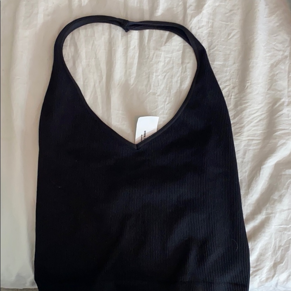 Seamless Halter crop top